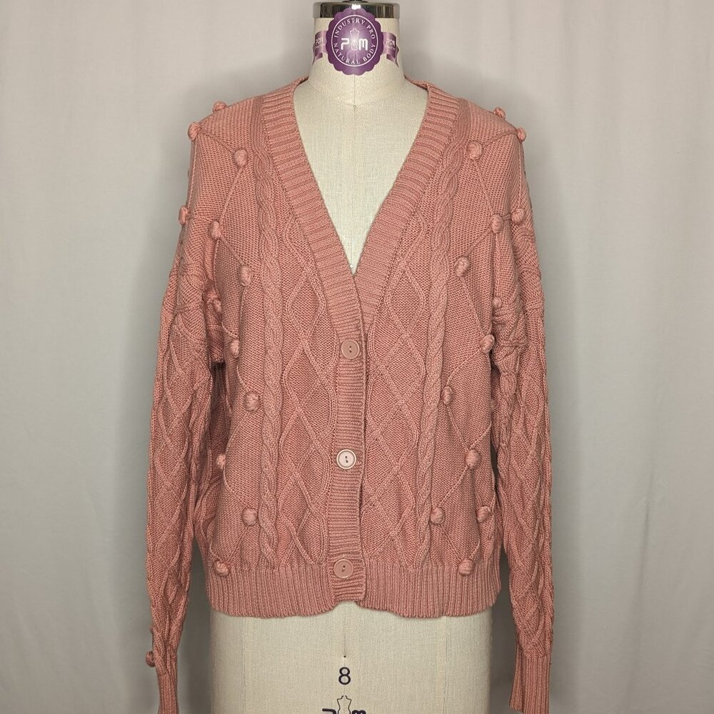 Forever 21 Pink Cardigan